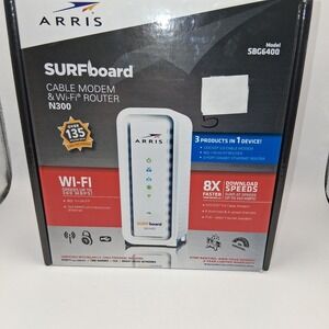 ARRIS SURFboard SBG6400 DOCSIS 3.0 Cable Modem N300 WiFi Router